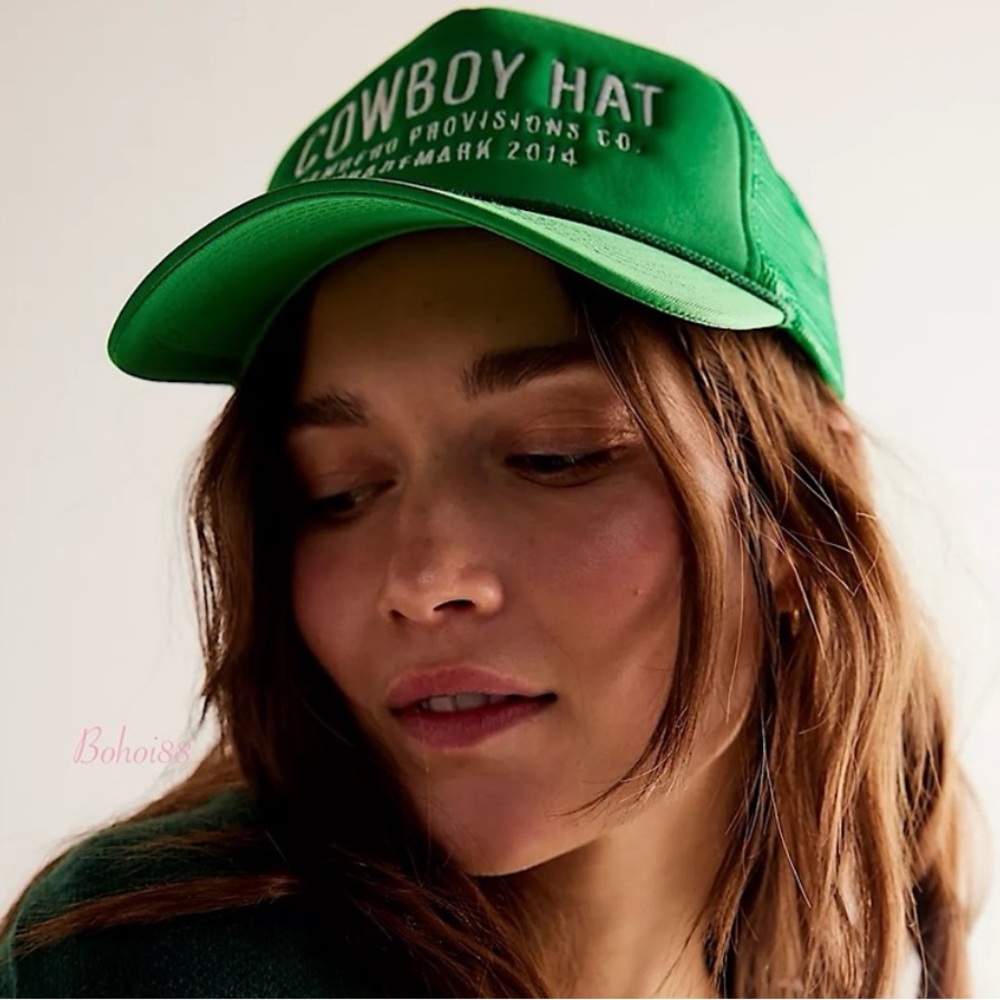 Embroidered Green Baseball Cap